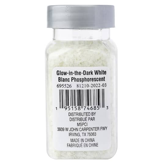 Glow-in-the-Dark Hexagon Specialty Glitter by Recollections™
